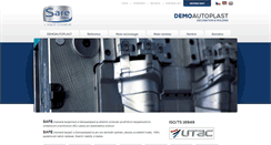 Desktop Screenshot of demoautoplast.cz